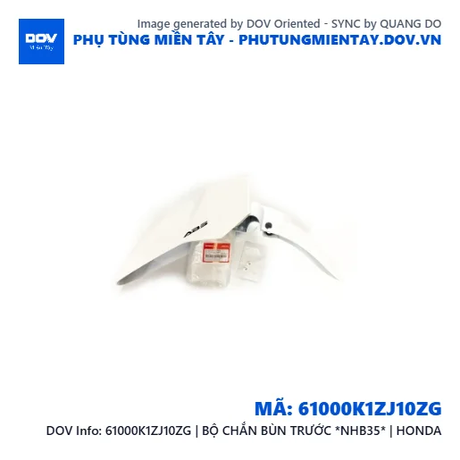 61000K1ZJ10ZG | BỘ CHẮN BÙN TRƯỚC *NHB35* | HONDA — 61000K1ZJ10ZG