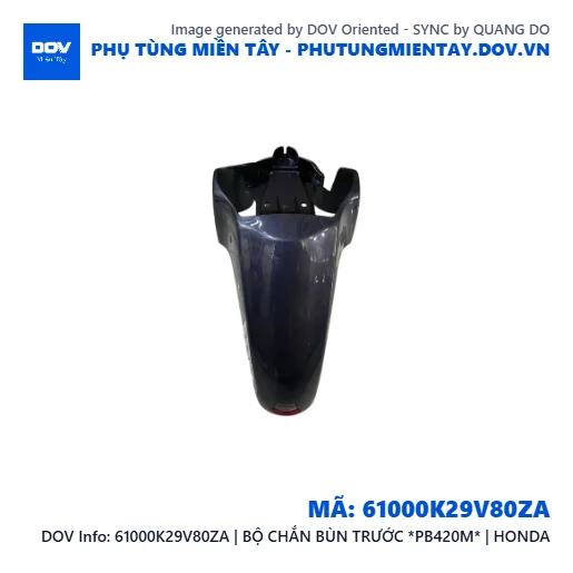 61000K29V80ZA | BỘ CHẮN BÙN TRƯỚC *PB420M* | HONDA  — 61000K29V80ZA