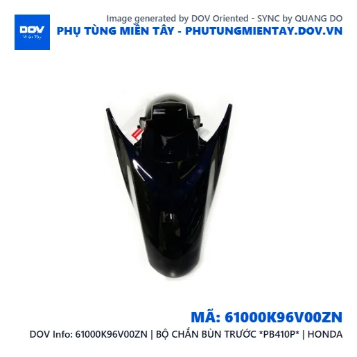 61000K96V00ZN | BỘ CHẮN BÙN TRƯỚC *PB410P* | HONDA — 61000K96V00ZN
