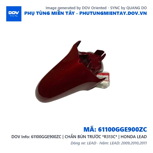 61100GGE900ZC | CHẮN BÙN TRƯỚC *R313C* | HONDA LEAD — 61100GGE900ZC