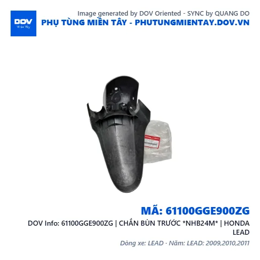 61100GGE900ZG | CHẮN BÙN TRƯỚC *NHB24M* | HONDA LEAD — 61100GGE900ZG