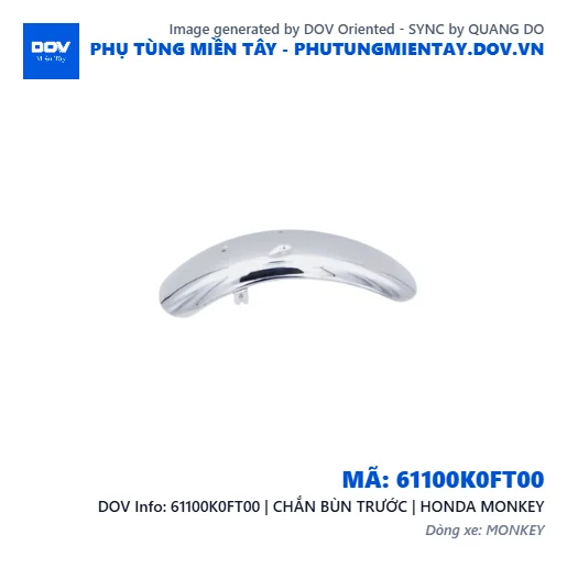 61100K0FT00 | CHẮN BÙN TRƯỚC | HONDA MONKEY — 61100K0FT00