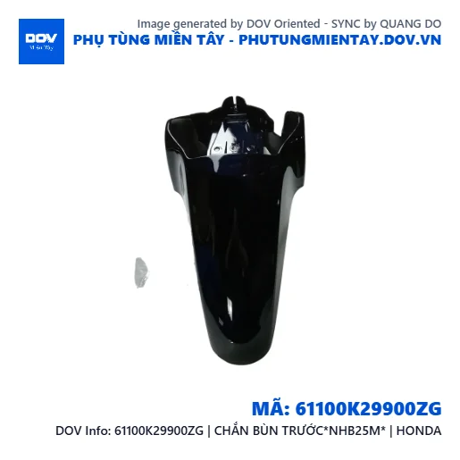 61100K29900ZG | CHẮN BÙN TRƯỚC*NHB25M* | HONDA — 61100K29900ZG