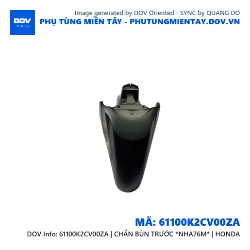 61100K2CV00ZA | CHẮN BÙN TRƯỚC *NHA76M* | HONDA — 61100K2CV00ZA