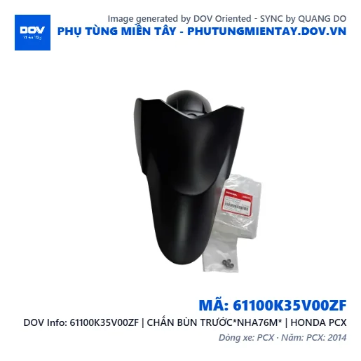61100K35V00ZF | CHẮN BÙN TRƯỚC*NHA76M* | HONDA PCX — 61100K35V00ZF