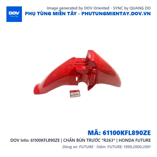 61100KFL890ZE | CHẮN BÙN TRƯỚC *R263* | HONDA FUTURE — 61100KFL890ZE
