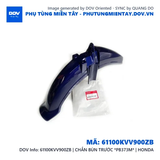 61100KVV900ZB | CHẮN BÙN TRƯỚC *PB373M* | HONDA  — 61100KVV900ZB