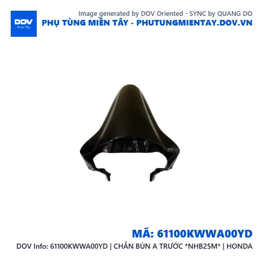 61100KWWA00YD | CHẮN BÙN A TRƯỚC *NHB25M* | HONDA — 61100KWWA00YD