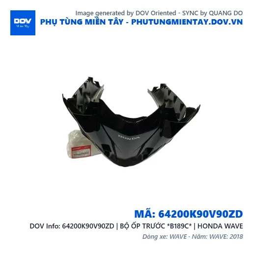 64200K90V90ZD | BỘ ỐP TRƯỚC *B189C* | HONDA WAVE — 64200K90V90ZD