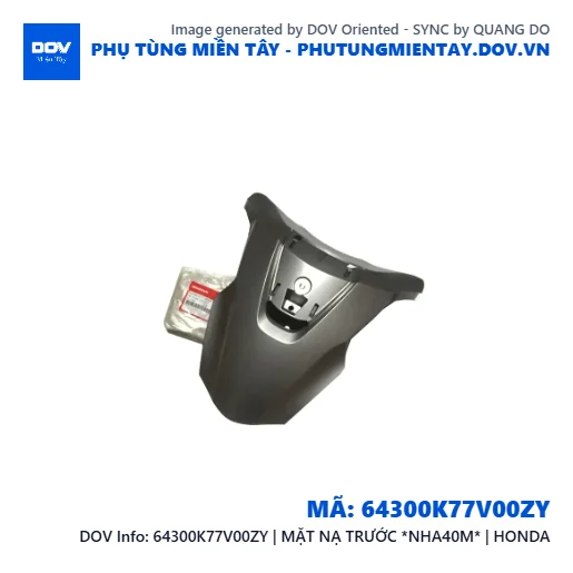64300K77V00ZY | MẶT NẠ TRƯỚC *NHA40M* | HONDA — 64300K77V00ZY