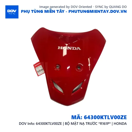 64300KTLV00ZE | BỘ MẶT NẠ TRƯỚC *R161P* | HONDA — 64300KTLV00ZE