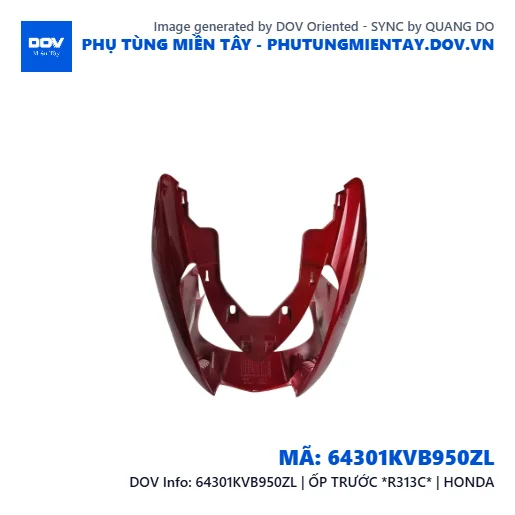 64301KVB950ZL | ỐP TRƯỚC *R313C* | HONDA — 64301KVB950ZL