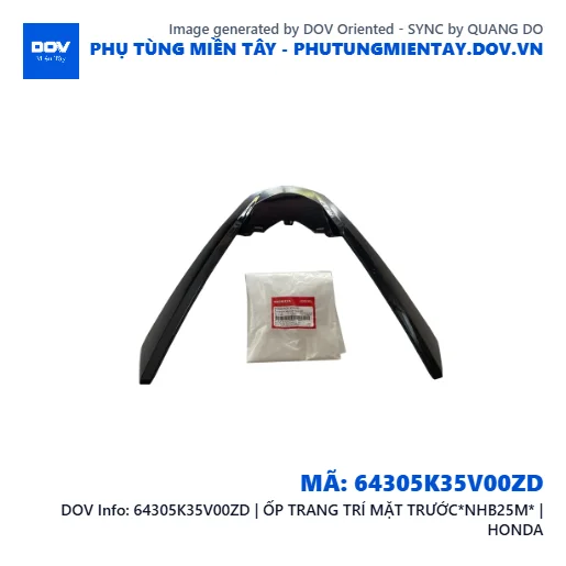 64305K35V00ZD | ỐP TRANG TRÍ MẶT TRƯỚC*NHB25M* | HONDA — 64305K35V00ZD