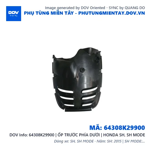 64308K29900 | ỐP TRƯỚC PHÍA DƯỚI | HONDA SH, SH MODE — 64308K29900