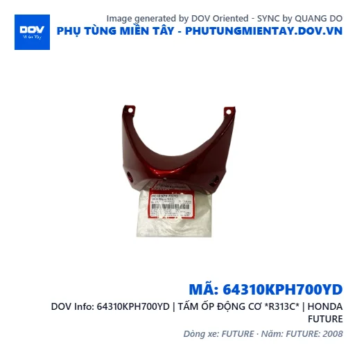 64310KPH700YD | TẤM ỐP ĐỘNG CƠ *R313C* | HONDA FUTURE — 64310KPH700YD