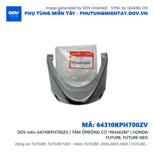 64310KPH700ZV | TẤM ỐPĐỘNG CƠ *NHA62M* | HONDA FUTURE, FUTURE NEO — 64310KPH700ZV