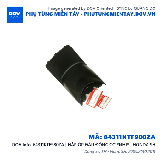 64311KTF980ZA | NẮP ỐP ĐẦU ĐỘNG CƠ *NH1* | HONDA SH — 64311KTF980ZA