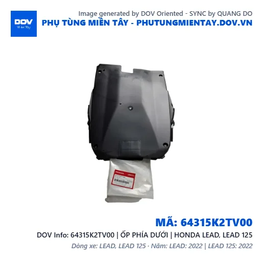 64315K2TV00 | ỐP PHÍA DƯỚI | HONDA LEAD, LEAD 125 — 64315K2TV00