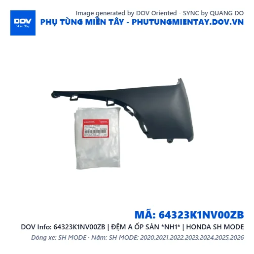 64323K1NV00ZB | ĐỆM A ỐP SÀN *NH1* | HONDA SH MODE — 64323K1NV00ZB