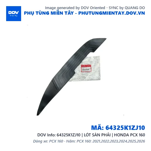 64325K1ZJ10 | LÓT SÀN PHẢI | HONDA PCX 160 — 64325K1ZJ10
