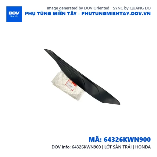64326KWN900 | LÓT SÀN TRÁI | HONDA — 64326KWN900