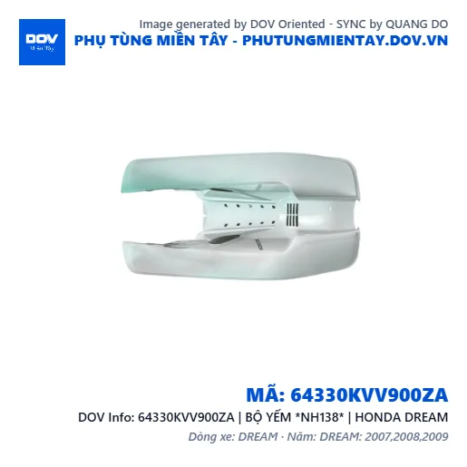 64330KVV900ZA | BỘ YẾM *NH138* | HONDA DREAM — 64330KVV900ZA