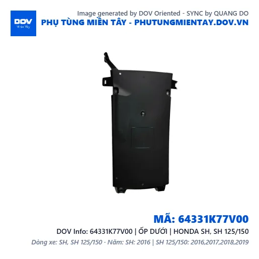 64331K77V00 | ỐP DƯỚI | HONDA SH, SH 125/150 — 64331K77V00