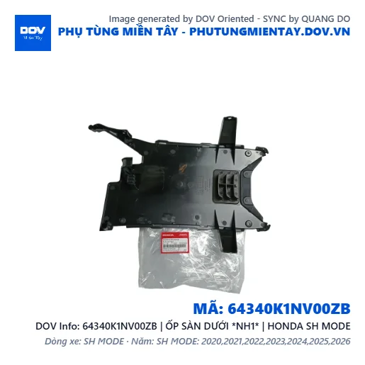 64340K1NV00ZB | ỐP SÀN DƯỚI *NH1* | HONDA SH MODE — 64340K1NV00ZB