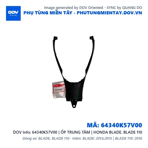 64340K57V00 | ỐP TRUNG TÂM | HONDA BLADE, BLADE 110 — 64340K57V00
