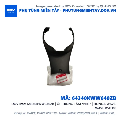 64340KWW640ZB | ỐP TRUNG TÂM *NH1* | HONDA WAVE, WAVE RSX 110 — 64340KWW640ZB