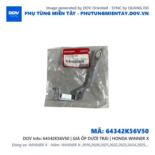 64342K56V50 | GIÁ ỐP DƯỚI TRÁI | HONDA WINNER X — 64342K56V50