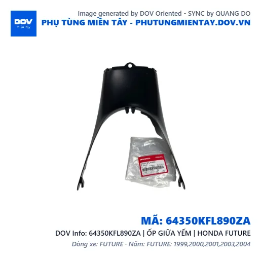 64350KFL890ZA | ỐP GIỮA YẾM | HONDA FUTURE — 64350KFL890ZA