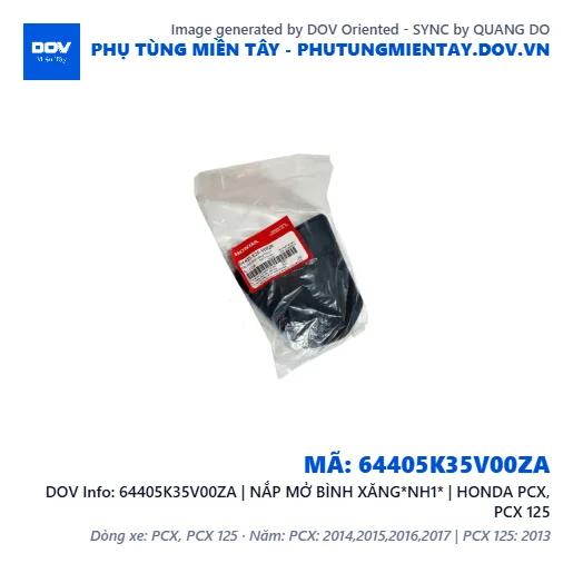 64405K35V00ZA | NẮP MỞ BÌNH XĂNG*NH1* | HONDA PCX, PCX 125 — 64405K35V00ZA
