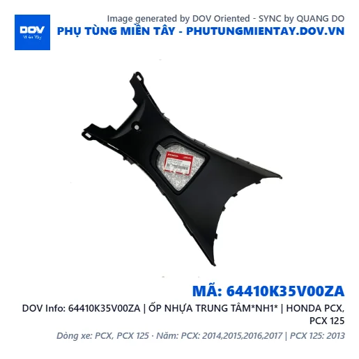 64410K35V00ZA | ỐP NHỰA TRUNG TÂM*NH1* | HONDA PCX, PCX 125 — 64410K35V00ZA