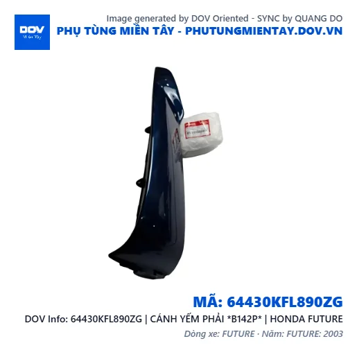 64430KFL890ZG | CÁNH YẾM PHẢI *B142P* | HONDA FUTURE — 64430KFL890ZG