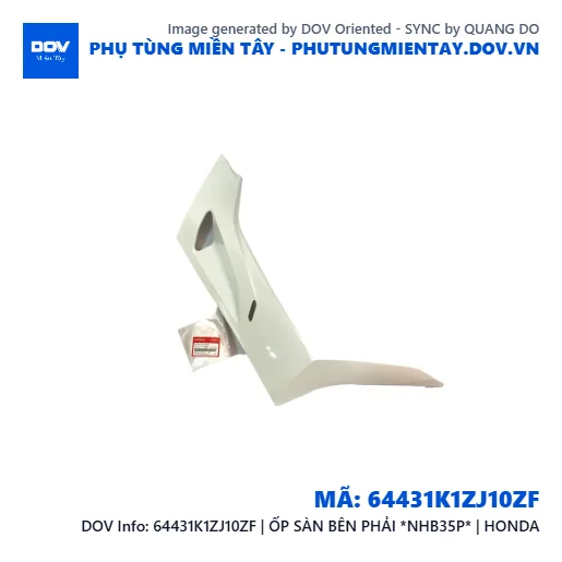 64431K1ZJ10ZF | ỐP SÀN BÊN PHẢI *NHB35P* | HONDA  — 64431K1ZJ10ZF
