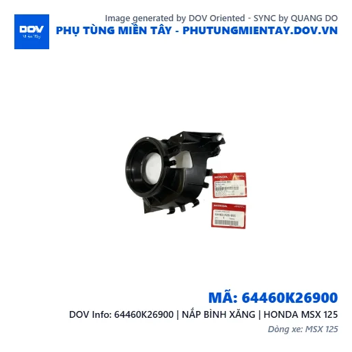 64460K26900 | NẮP BÌNH XĂNG | HONDA MSX 125 — 64460K26900