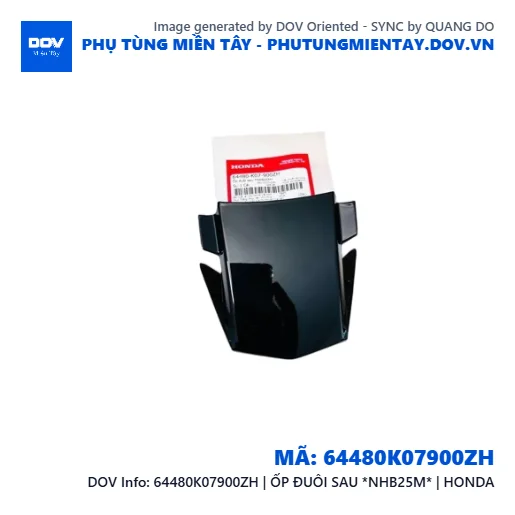 64480K07900ZH | ỐP ĐUÔI SAU *NHB25M* | HONDA — 64480K07900ZH