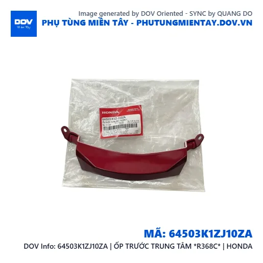 64503K1ZJ10ZA | ỐP TRƯỚC TRUNG TÂM *R368C* | HONDA — 64503K1ZJ10ZA