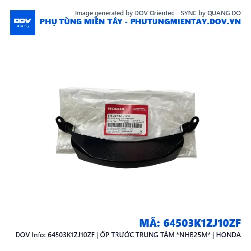 64503K1ZJ10ZF | ỐP TRƯỚC TRUNG TÂM *NHB25M* | HONDA — 64503K1ZJ10ZF
