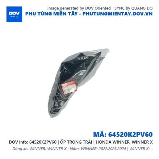 64520K2PV60 | ỐP TRONG TRÁI | HONDA WINNER, WINNER X — 64520K2PV60