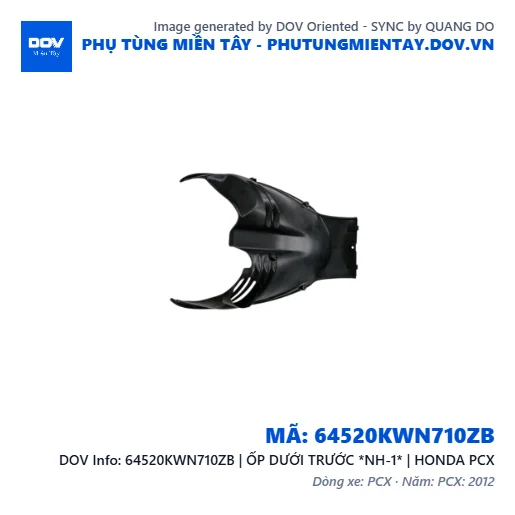 64520KWN710ZB | ỐP DƯỚI TRƯỚC *NH-1* | HONDA PCX — 64520KWN710ZB