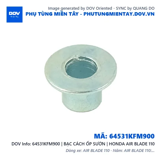 64531KFM900 | BẠC CÁCH ỐP SƯỜN | HONDA AIR BLADE 110 — 64531KFM900