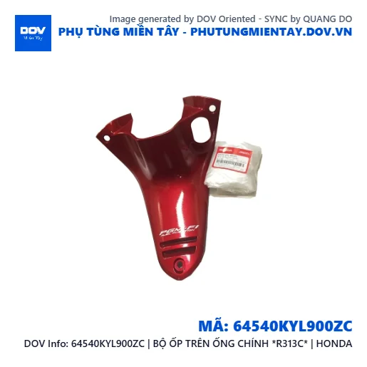 64540KYL900ZC | BỘ ỐP TRÊN ỐNG CHÍNH *R313C* | HONDA — 64540KYL900ZC
