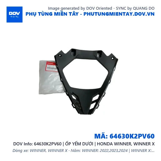64630K2PV60 | ỐP YẾM DƯỚI | HONDA WINNER, WINNER X — 64630K2PV60
