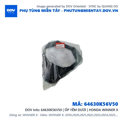 64630K56V50 | ỐP YẾM DƯỚI | HONDA WINNER X — 64630K56V50