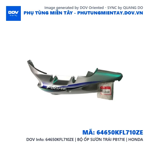 64650KFL710ZE | BỘ ỐP SƯỜN TRÁI PB171E | HONDA — 64650KFL710ZE