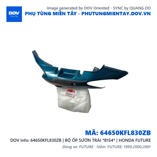 64650KFL830ZB | BỘ ỐP SƯỜN TRÁI *B154* | HONDA FUTURE — 64650KFL830ZB