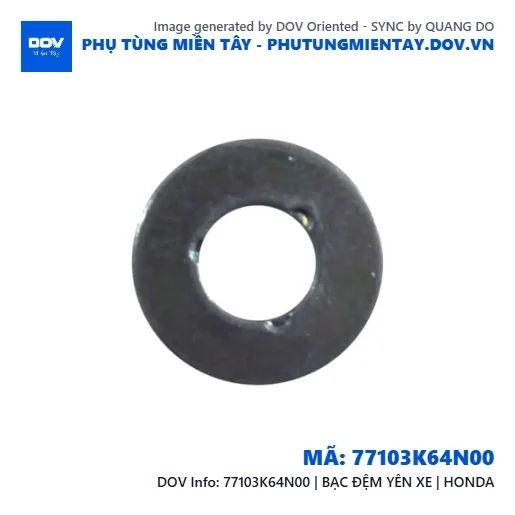 77103K64N00 | BẠC ĐỆM YÊN XE | HONDA  — 77103K64N00