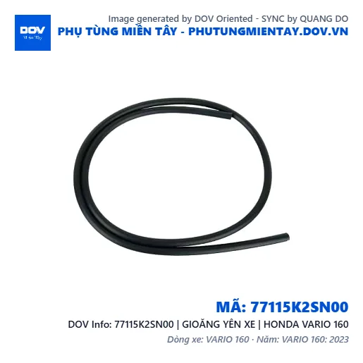 77115K2SN00 | GIOĂNG YÊN XE | HONDA VARIO 160 — 77115K2SN00